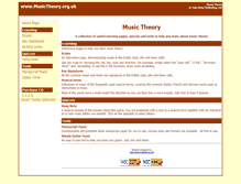 Tablet Screenshot of musictheory.org.uk